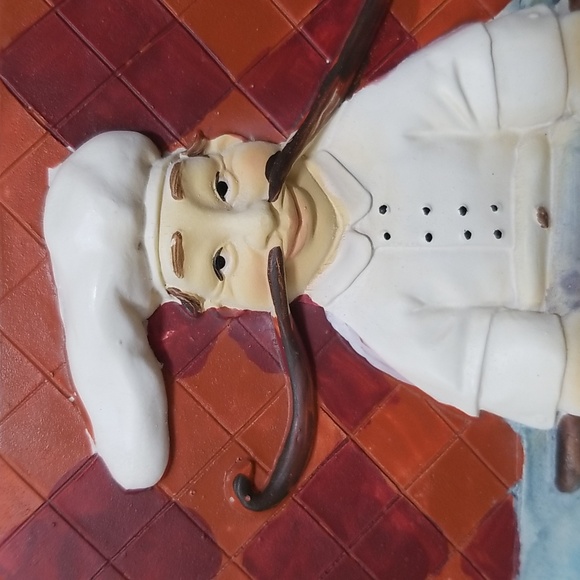 Hand Painted Fat Chef Wall Decor For Your Cute Kitchen - Picture 5 of 9